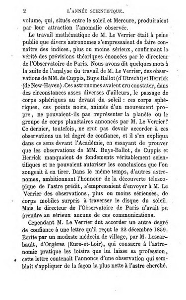 L'année scientifique et industrielle ou Exposé annuel des travaux scientifiques, des inventions et des principales applications de la science a l'industrie et aux arts, qui ont attiré l'attention publique en France et a l'etranger