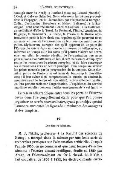 L'année scientifique et industrielle ou Exposé annuel des travaux scientifiques, des inventions et des principales applications de la science a l'industrie et aux arts, qui ont attiré l'attention publique en France et a l'etranger