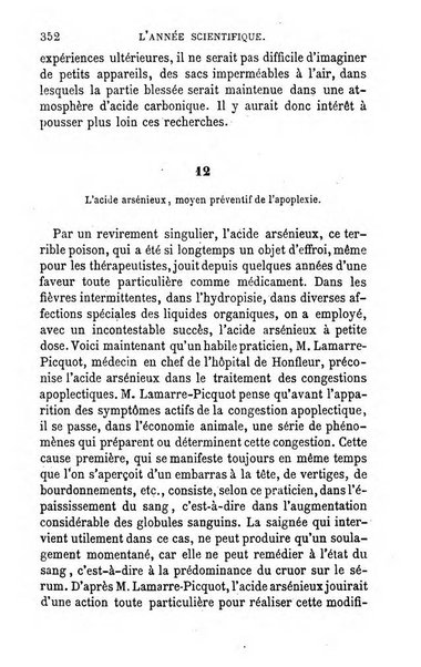 L'année scientifique et industrielle ou Exposé annuel des travaux scientifiques, des inventions et des principales applications de la science a l'industrie et aux arts, qui ont attiré l'attention publique en France et a l'etranger