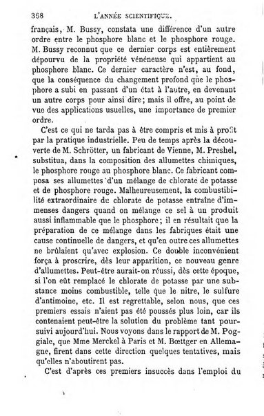 L'année scientifique et industrielle ou Exposé annuel des travaux scientifiques, des inventions et des principales applications de la science a l'industrie et aux arts, qui ont attiré l'attention publique en France et a l'etranger