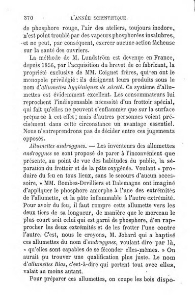 L'année scientifique et industrielle ou Exposé annuel des travaux scientifiques, des inventions et des principales applications de la science a l'industrie et aux arts, qui ont attiré l'attention publique en France et a l'etranger