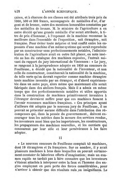 L'année scientifique et industrielle ou Exposé annuel des travaux scientifiques, des inventions et des principales applications de la science a l'industrie et aux arts, qui ont attiré l'attention publique en France et a l'etranger