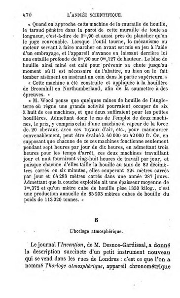 L'année scientifique et industrielle ou Exposé annuel des travaux scientifiques, des inventions et des principales applications de la science a l'industrie et aux arts, qui ont attiré l'attention publique en France et a l'etranger