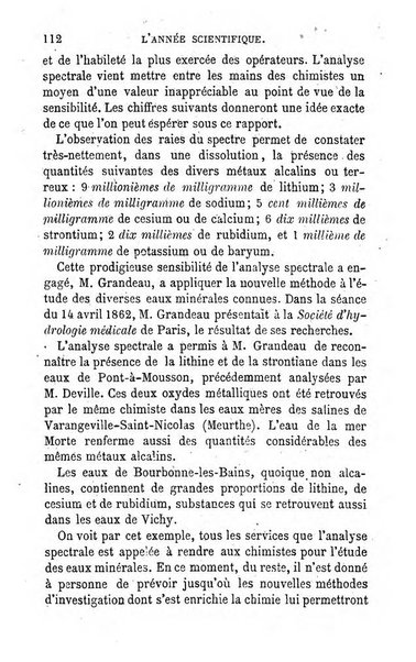 L'année scientifique et industrielle ou Exposé annuel des travaux scientifiques, des inventions et des principales applications de la science a l'industrie et aux arts, qui ont attiré l'attention publique en France et a l'etranger