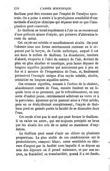 L'année scientifique et industrielle ou Exposé annuel des travaux scientifiques, des inventions et des principales applications de la science a l'industrie et aux arts, qui ont attiré l'attention publique en France et a l'etranger