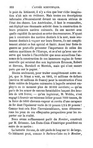 L'année scientifique et industrielle ou Exposé annuel des travaux scientifiques, des inventions et des principales applications de la science a l'industrie et aux arts, qui ont attiré l'attention publique en France et a l'etranger