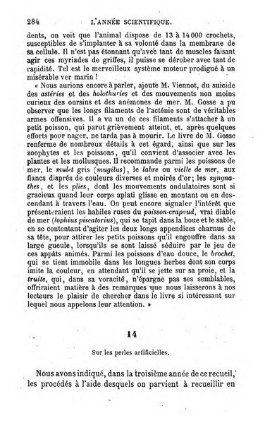 L'année scientifique et industrielle ou Exposé annuel des travaux scientifiques, des inventions et des principales applications de la science a l'industrie et aux arts, qui ont attiré l'attention publique en France et a l'etranger