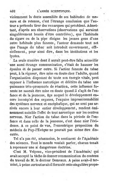 L'année scientifique et industrielle ou Exposé annuel des travaux scientifiques, des inventions et des principales applications de la science a l'industrie et aux arts, qui ont attiré l'attention publique en France et a l'etranger