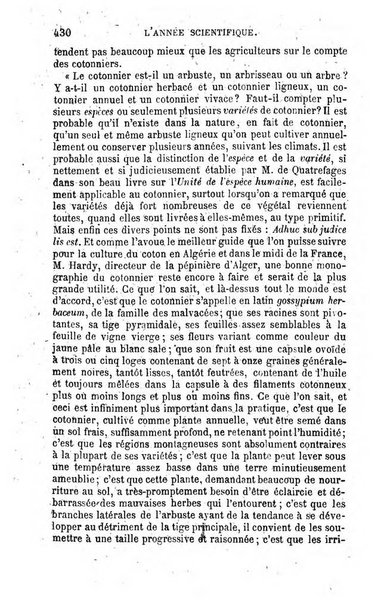 L'année scientifique et industrielle ou Exposé annuel des travaux scientifiques, des inventions et des principales applications de la science a l'industrie et aux arts, qui ont attiré l'attention publique en France et a l'etranger