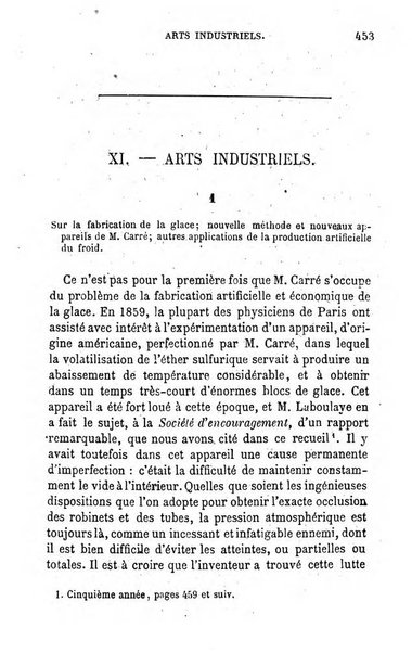 L'année scientifique et industrielle ou Exposé annuel des travaux scientifiques, des inventions et des principales applications de la science a l'industrie et aux arts, qui ont attiré l'attention publique en France et a l'etranger