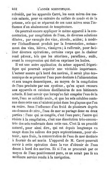 L'année scientifique et industrielle ou Exposé annuel des travaux scientifiques, des inventions et des principales applications de la science a l'industrie et aux arts, qui ont attiré l'attention publique en France et a l'etranger