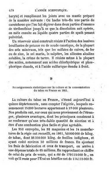 L'année scientifique et industrielle ou Exposé annuel des travaux scientifiques, des inventions et des principales applications de la science a l'industrie et aux arts, qui ont attiré l'attention publique en France et a l'etranger