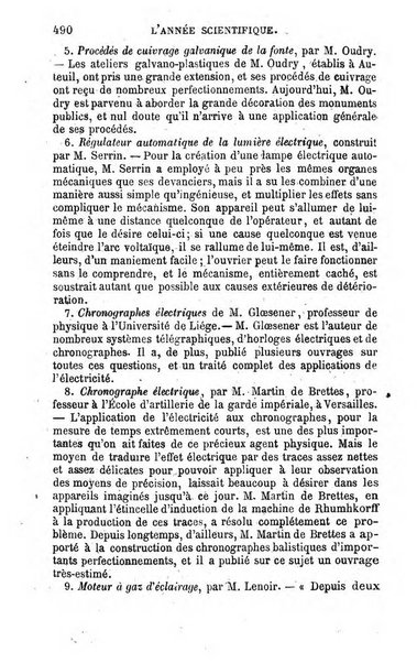 L'année scientifique et industrielle ou Exposé annuel des travaux scientifiques, des inventions et des principales applications de la science a l'industrie et aux arts, qui ont attiré l'attention publique en France et a l'etranger