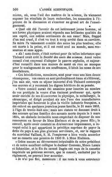 L'année scientifique et industrielle ou Exposé annuel des travaux scientifiques, des inventions et des principales applications de la science a l'industrie et aux arts, qui ont attiré l'attention publique en France et a l'etranger