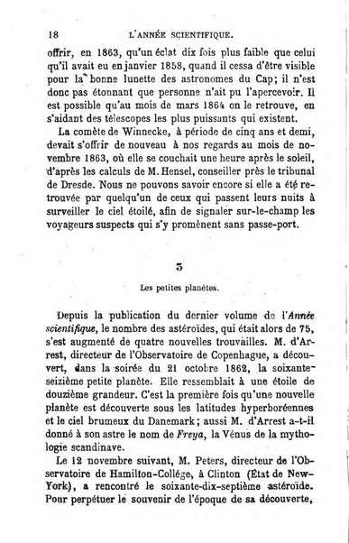 L'année scientifique et industrielle ou Exposé annuel des travaux scientifiques, des inventions et des principales applications de la science a l'industrie et aux arts, qui ont attiré l'attention publique en France et a l'etranger