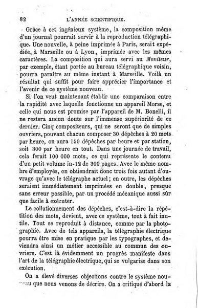 L'année scientifique et industrielle ou Exposé annuel des travaux scientifiques, des inventions et des principales applications de la science a l'industrie et aux arts, qui ont attiré l'attention publique en France et a l'etranger