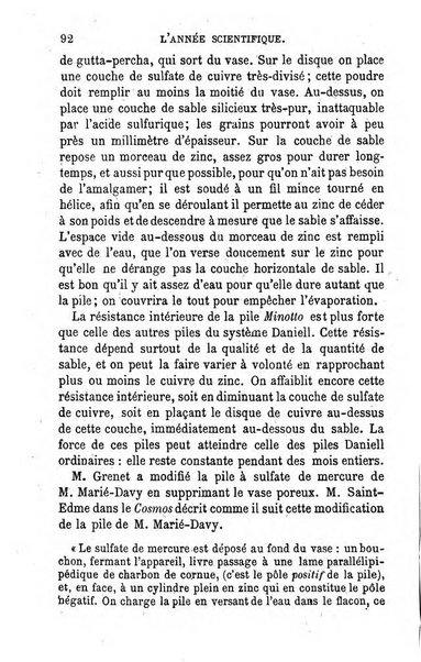 L'année scientifique et industrielle ou Exposé annuel des travaux scientifiques, des inventions et des principales applications de la science a l'industrie et aux arts, qui ont attiré l'attention publique en France et a l'etranger