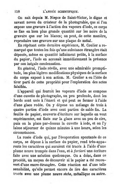 L'année scientifique et industrielle ou Exposé annuel des travaux scientifiques, des inventions et des principales applications de la science a l'industrie et aux arts, qui ont attiré l'attention publique en France et a l'etranger