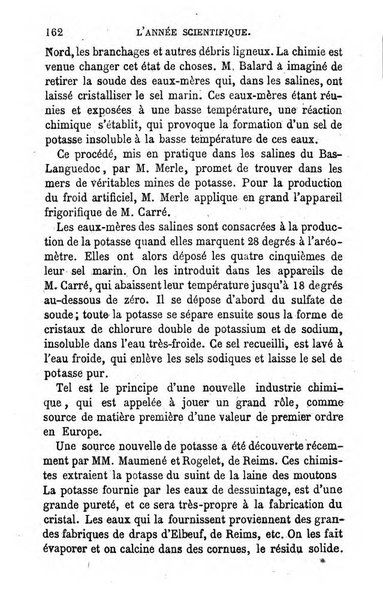 L'année scientifique et industrielle ou Exposé annuel des travaux scientifiques, des inventions et des principales applications de la science a l'industrie et aux arts, qui ont attiré l'attention publique en France et a l'etranger