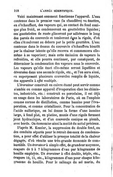 L'année scientifique et industrielle ou Exposé annuel des travaux scientifiques, des inventions et des principales applications de la science a l'industrie et aux arts, qui ont attiré l'attention publique en France et a l'etranger