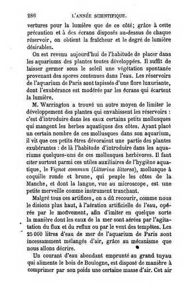 L'année scientifique et industrielle ou Exposé annuel des travaux scientifiques, des inventions et des principales applications de la science a l'industrie et aux arts, qui ont attiré l'attention publique en France et a l'etranger