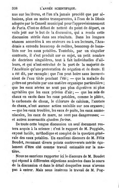 L'année scientifique et industrielle ou Exposé annuel des travaux scientifiques, des inventions et des principales applications de la science a l'industrie et aux arts, qui ont attiré l'attention publique en France et a l'etranger