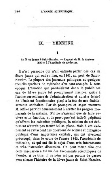 L'année scientifique et industrielle ou Exposé annuel des travaux scientifiques, des inventions et des principales applications de la science a l'industrie et aux arts, qui ont attiré l'attention publique en France et a l'etranger