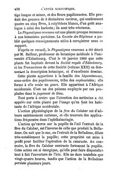 L'année scientifique et industrielle ou Exposé annuel des travaux scientifiques, des inventions et des principales applications de la science a l'industrie et aux arts, qui ont attiré l'attention publique en France et a l'etranger