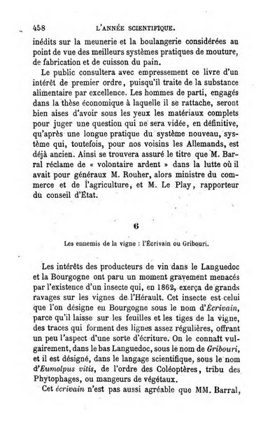 L'année scientifique et industrielle ou Exposé annuel des travaux scientifiques, des inventions et des principales applications de la science a l'industrie et aux arts, qui ont attiré l'attention publique en France et a l'etranger