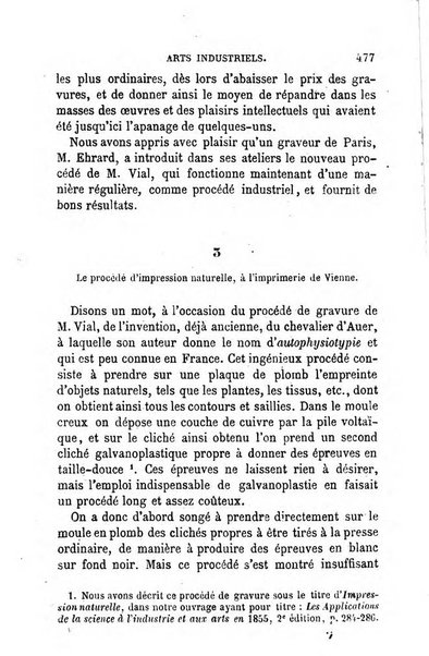 L'année scientifique et industrielle ou Exposé annuel des travaux scientifiques, des inventions et des principales applications de la science a l'industrie et aux arts, qui ont attiré l'attention publique en France et a l'etranger