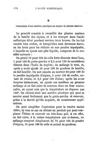 L'année scientifique et industrielle ou Exposé annuel des travaux scientifiques, des inventions et des principales applications de la science a l'industrie et aux arts, qui ont attiré l'attention publique en France et a l'etranger