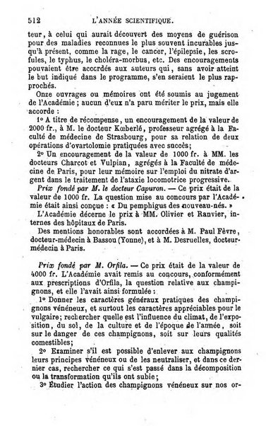 L'année scientifique et industrielle ou Exposé annuel des travaux scientifiques, des inventions et des principales applications de la science a l'industrie et aux arts, qui ont attiré l'attention publique en France et a l'etranger