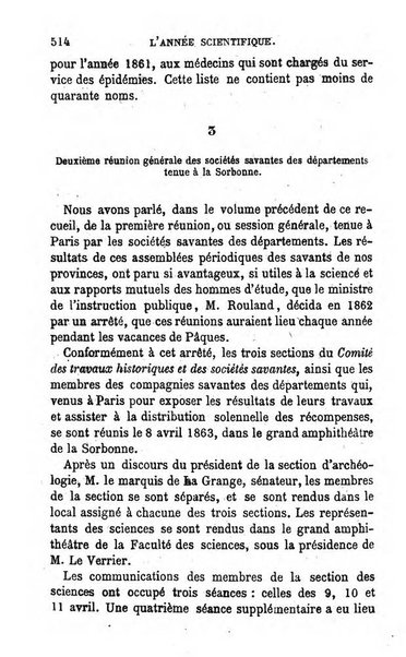 L'année scientifique et industrielle ou Exposé annuel des travaux scientifiques, des inventions et des principales applications de la science a l'industrie et aux arts, qui ont attiré l'attention publique en France et a l'etranger