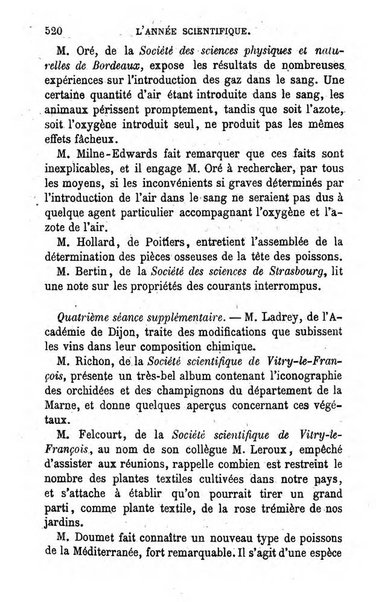 L'année scientifique et industrielle ou Exposé annuel des travaux scientifiques, des inventions et des principales applications de la science a l'industrie et aux arts, qui ont attiré l'attention publique en France et a l'etranger