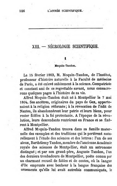 L'année scientifique et industrielle ou Exposé annuel des travaux scientifiques, des inventions et des principales applications de la science a l'industrie et aux arts, qui ont attiré l'attention publique en France et a l'etranger