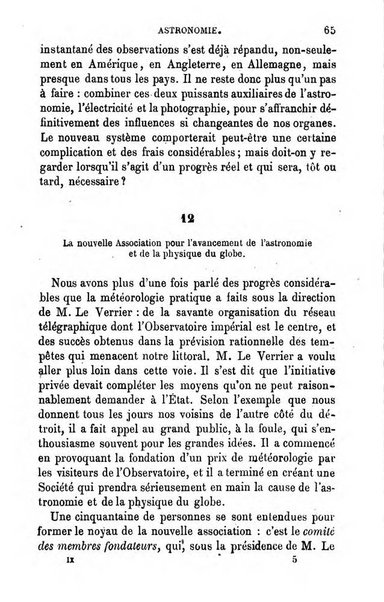 L'année scientifique et industrielle ou Exposé annuel des travaux scientifiques, des inventions et des principales applications de la science a l'industrie et aux arts, qui ont attiré l'attention publique en France et a l'etranger