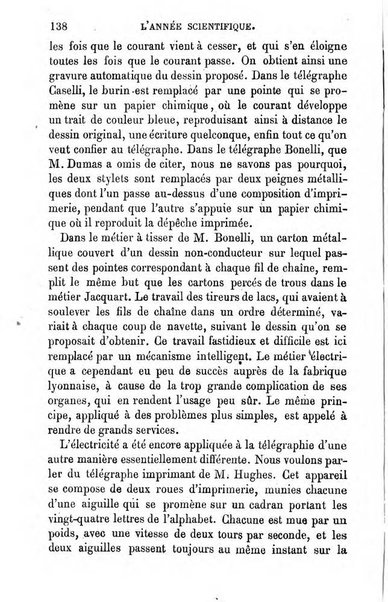 L'année scientifique et industrielle ou Exposé annuel des travaux scientifiques, des inventions et des principales applications de la science a l'industrie et aux arts, qui ont attiré l'attention publique en France et a l'etranger