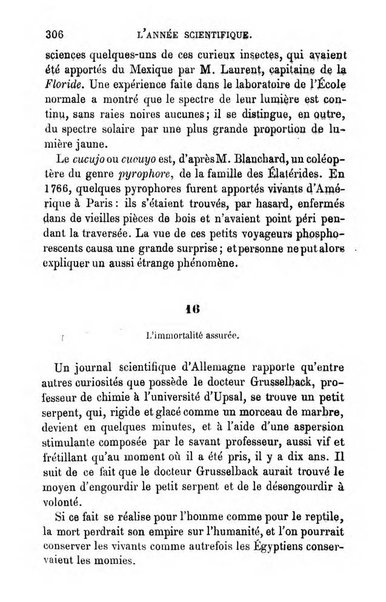 L'année scientifique et industrielle ou Exposé annuel des travaux scientifiques, des inventions et des principales applications de la science a l'industrie et aux arts, qui ont attiré l'attention publique en France et a l'etranger