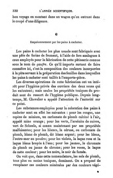 L'année scientifique et industrielle ou Exposé annuel des travaux scientifiques, des inventions et des principales applications de la science a l'industrie et aux arts, qui ont attiré l'attention publique en France et a l'etranger