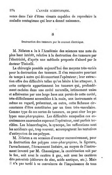 L'année scientifique et industrielle ou Exposé annuel des travaux scientifiques, des inventions et des principales applications de la science a l'industrie et aux arts, qui ont attiré l'attention publique en France et a l'etranger