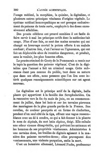 L'année scientifique et industrielle ou Exposé annuel des travaux scientifiques, des inventions et des principales applications de la science a l'industrie et aux arts, qui ont attiré l'attention publique en France et a l'etranger