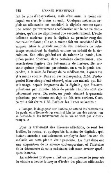 L'année scientifique et industrielle ou Exposé annuel des travaux scientifiques, des inventions et des principales applications de la science a l'industrie et aux arts, qui ont attiré l'attention publique en France et a l'etranger