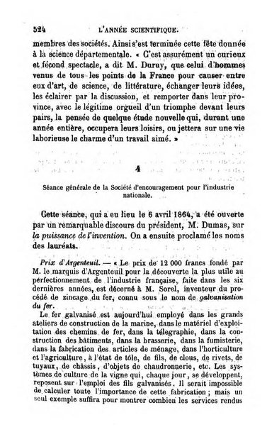 L'année scientifique et industrielle ou Exposé annuel des travaux scientifiques, des inventions et des principales applications de la science a l'industrie et aux arts, qui ont attiré l'attention publique en France et a l'etranger