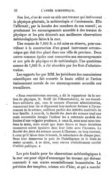 L'année scientifique et industrielle ou Exposé annuel des travaux scientifiques, des inventions et des principales applications de la science a l'industrie et aux arts, qui ont attiré l'attention publique en France et a l'etranger