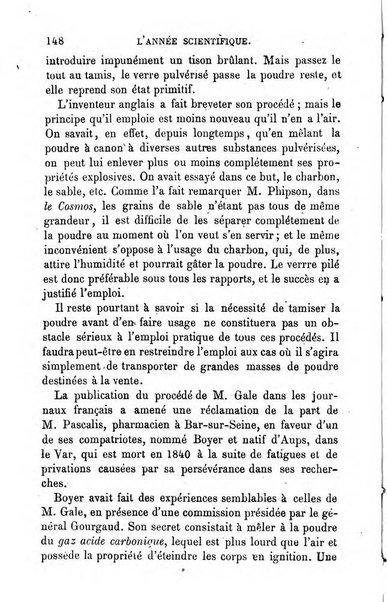 L'année scientifique et industrielle ou Exposé annuel des travaux scientifiques, des inventions et des principales applications de la science a l'industrie et aux arts, qui ont attiré l'attention publique en France et a l'etranger