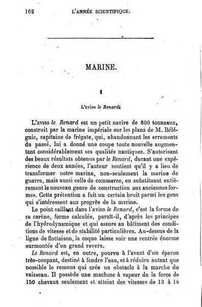 L'année scientifique et industrielle ou Exposé annuel des travaux scientifiques, des inventions et des principales applications de la science a l'industrie et aux arts, qui ont attiré l'attention publique en France et a l'etranger