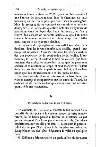 L'année scientifique et industrielle ou Exposé annuel des travaux scientifiques, des inventions et des principales applications de la science a l'industrie et aux arts, qui ont attiré l'attention publique en France et a l'etranger