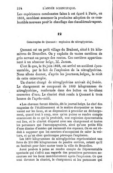 L'année scientifique et industrielle ou Exposé annuel des travaux scientifiques, des inventions et des principales applications de la science a l'industrie et aux arts, qui ont attiré l'attention publique en France et a l'etranger