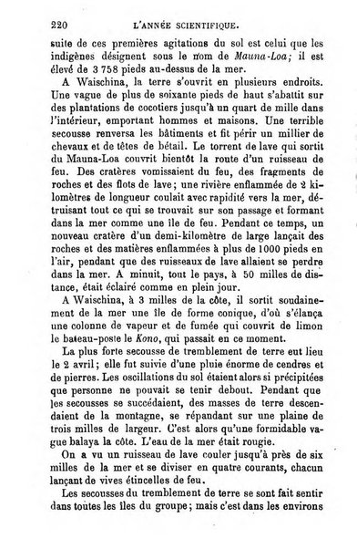 L'année scientifique et industrielle ou Exposé annuel des travaux scientifiques, des inventions et des principales applications de la science a l'industrie et aux arts, qui ont attiré l'attention publique en France et a l'etranger