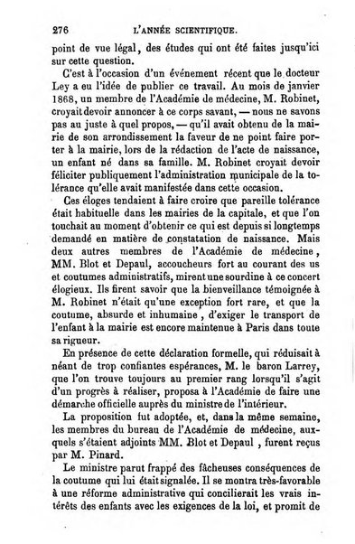 L'année scientifique et industrielle ou Exposé annuel des travaux scientifiques, des inventions et des principales applications de la science a l'industrie et aux arts, qui ont attiré l'attention publique en France et a l'etranger